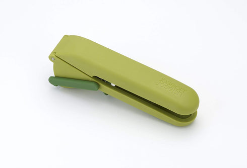 Joseph Joseph Green Garlic Mincer with Trigger Wiper - Easy Clean Design