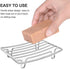 Bar Soap Dish Holder for Shower Bathroom, Stainless Steel Rust Proof Self Draining, Chrome-1 Pack
