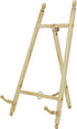 TOPNIKE Table Top Easel, Art Display Easels, Brass Plate Stands for Display, 6 Inch