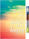 Trends International Do More Of What Makes You Happy Wall Poster, 22.375" x 34", Premium Poster & Clip Bundle