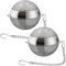 Lyxa SR 2 Pack Food Grade 304 Stainless Steel Mesh Tea Ball 2.1 Inch