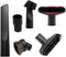 Vacuum Attachments Accessories Cleaning Kit, Brush Nozzle Crevice Tool for 1 1/4 inch & 1 3/8 inch Standard Hose, 6pcs