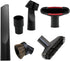 Vacuum Attachments Accessories Cleaning Kit, Brush Nozzle Crevice Tool for 1 1/4 inch & 1 3/8 inch Standard Hose, 6pcs