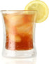 Tea Forte Poom Double Wall Glass Tea Cup, 10 ounce for Hot or Iced Tea