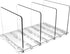 Copidrum Clear Kids Shoe Rack Holder for Closet Storage Organizer Stackable Shoes Shelf