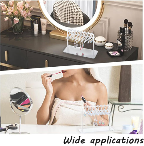 PH PandaHall Earring Holder, Jewelry Display Organizer for Dangle Earrings, Mini Hanger