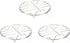 3 Pcs Cooling Racks - Round Steamer Rack Canning Rack for Baking - Stainless Steel, 6 inch
