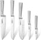 KOFERY 5 Piece Professional Kitchen Knife Set, Ergonomic Handle with High Carbon Stainless Steel Blades, Gift Box