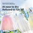 Portable Travel Clothesline Cord, Adjustable 33ft Camping Clothes Line with 20Pcs Windproof Clothespins
