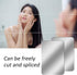 BBTO 9 Pieces Adhesive Craft Mirrors, 6 x 9 Inches, 6 x 6 Inches, Flexible Self Adhesive Non-Glass Plastic Wall Stickers