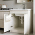 2PCS 12.4 Inches Cabinet Door Paper Towel Holder Camper Under Sink Paper Towel Storage and Dispenser for Kitchen