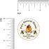 Set 40 of Natural Honey Jar Labels - Glossy Stickers & Tags