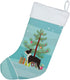 Caroline's Treasures CK3525CS Boston Terrier Christmas Tree Stocking - Fireplace Hanging Holiday Decor