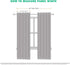 Royal Hotel Bedding Soho 100% Blackout Window Curtains Panels, Solid Faux Silk Set of 2, 63 Inches Long, White