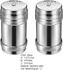 Stainless Steel Sugar Shakers, Dust-proof Spice Salt Pepper Organizer Container