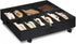 Under Bed Shoe Storage Organizer with Wheels (Black) - Dustproof Storage with 10 Adjustable Dividers, 7.9 in Tall
