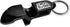 Shotgun Tool Metal Can Opener Keychain, 4in1 Tool for Parties, Tailgating Gift (Black)