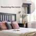 Krisler Adjustable Headboard Stoppers for Wall, Iron Bed Frame Anti-Shake Tool, Easy Install, Wall Protection, 30-64mm