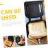 Sandwich Skillet, Non-stick Kitchen Sandwich Maker for Grilled Cheese, Double Side Frying Pan, Kitchen Essential Grill