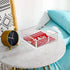 IEEK Acrylic Luncheon Napkin Holder, Decorative Tray for Dining Table and Kitchen, Clear Flat Tissue Dispenser