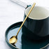 Stainless Steel Coffee Spoons, 6.7 Inch Stirring Spoons for Coffee, Tea, Dessert, Ice Cream (Round-Silver-4Pack)
