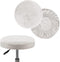 GAMUKAI 2 Pack Round Bar Stool Covers Stretchable Round Vanity Stool Cover, Fits