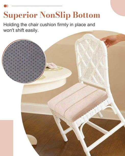 Set 2, (18 18 1.8 inch) Chair Cushions of Dinning Chair Cushions, Kitchen Chair Cushion, Chair Pads for Dining Chairs