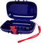 Carry-Dri EZ Travel Bar Soap Container & Dish - Durable Leakproof Soap Holder with Patented Air Vents, Blue-Red