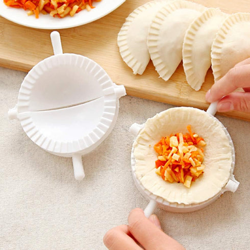 Dumpling Maker Tools 5 Packs with Different Sizes of Dumpling Mold, Perfect for Making Hand Pies, Ravioli, Calzones