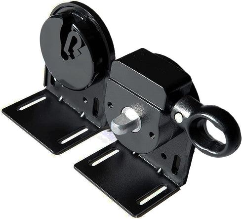 Crodless Bracket, Universal Replacement Installation Accessories for Indoor/Outdoor Sunshade and Roller Blinds, Black