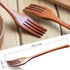 AOOSY Wooden Forks Set of 6, Eco-friendly Japanese Wood Salad Dinner Forks, Reusable Handmade Natural Flatware