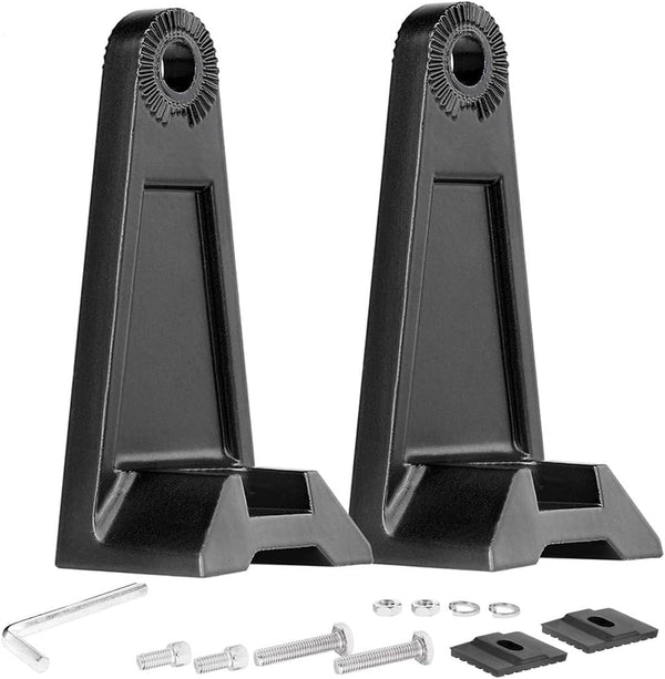 LED Light Bar Side Mounting Bracket Base Mounting Universal Bracket Kit for 7 to 52 inch Light Bar (2PCS)