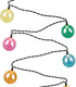 Kurt Adler 10 Multicolored Peace Sign Light Set
