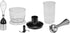 Kalorik 3-in-1 Immersion Blender, Chopper, and Mixer - Black, 14.5x5x6