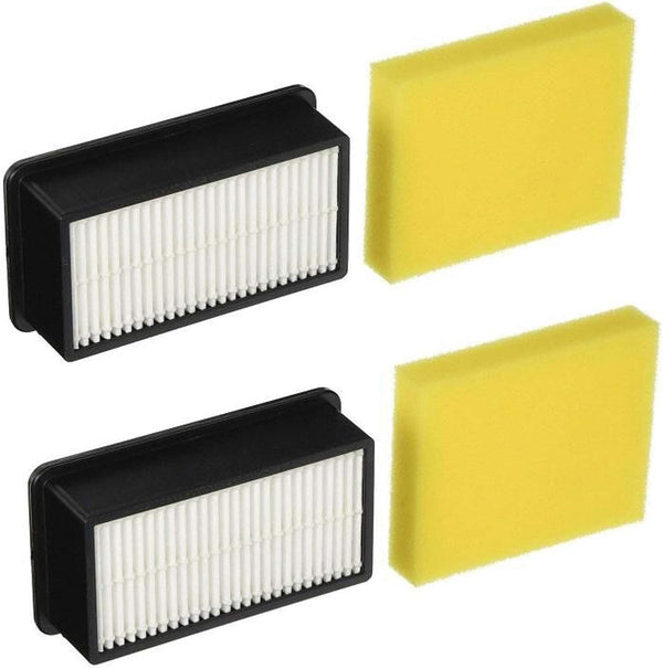 Colorfullife 2 + 2 Pack Style 1008 Filter for Bissell CleanView Vacuums 9595A, 1819, 1822, 1825, 1831, 1330, 1332