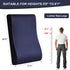 2-in-1 HAVARGO Neck Pillow Lumbar Support Pillow for Recliner Couch& Glider Chair - High Resilient Foam Ergonomic Back