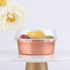 Eusoar Cupcake Cups with Lids, 5oz 50pcs Foil Desserts Cupcake Flan, Cheesecake Custard Cake Cups