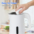 Small Electric Tea Kettle, 0.8L Stainless Steel Portable Mini Hot Water Boiler with Auto Shut-Off & Boil Dry