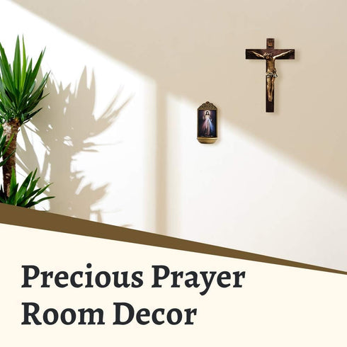 Christian Brands Jesus Divine Mercy Holy Water Font - Marco Sevelli Design - YC912
