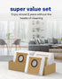Eufy L50 SES, L60 SES Dust Bags for Self-Empty Station, 6 Pack