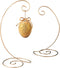 TRIPAR Large Gold Spiral Ornament Display Stand for Home, Wedding, Christmas & Holiday Decoration