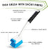 Dish Brush Set of 3, Water Bottle Brush, Dish Scrub Brush, Non-Slip Long Handle for Cleaning Dishes, Sink, Pots, Round