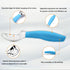 Gelato,Sorbet,Frozen Ice Cream Scoop,Ergonomic Non-Slip Handle for Easy Scooping & Serving,for Yogurt Blue
