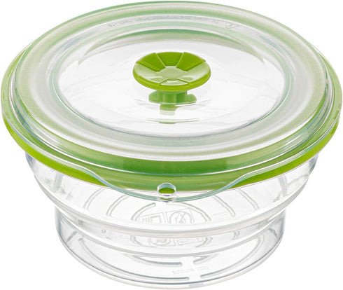 Restaurantware-Fresh Hero 16 Ounce Storage Containers - Durable Airtight Food Containers, Green Silicone