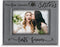 BELLA BUSTA Engraved Leather Picture Frame (5 x 7 Horizontal) - Birthday, Christmas Gift for Sister, Lasts Forever