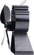 VODA 4-Blade Heat Powered Stove Fan for Wood Burner, Increases Warm Air by 80%