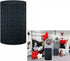 Black Iron Plate Cylinder Plinth Covers for Party Decorations, Race Track Pedestal Covers, Baby Shower Cake Tablecloth