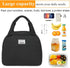 Insulated Cooler Lunch Bag for Women & Men, Water Resistant Lunch Tote Bag (Shoulder Strap Not Included)