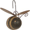Primitives by Kathy Rustic Mini Ornament Set, Set of 12, Bee, 12 Count