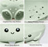 Cute Soap Holder, Green Soap Dish for Kids, Creative Bar Soap Tray for Bathroom and Kitchen Countertop